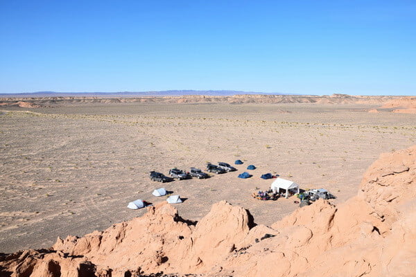 Desert trekking